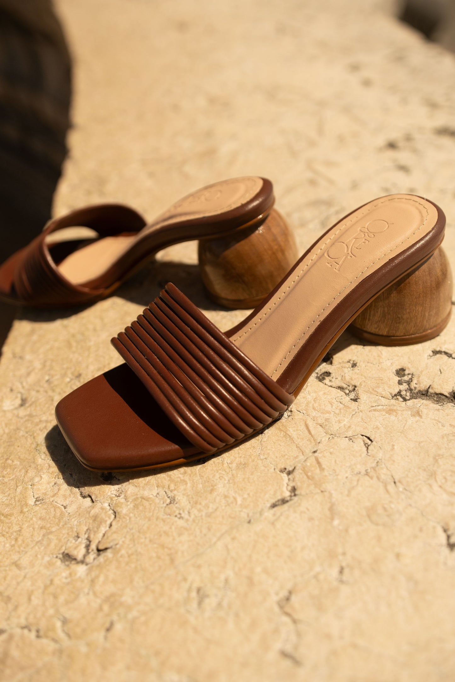 BIANCA CHOCOLATE HEELS