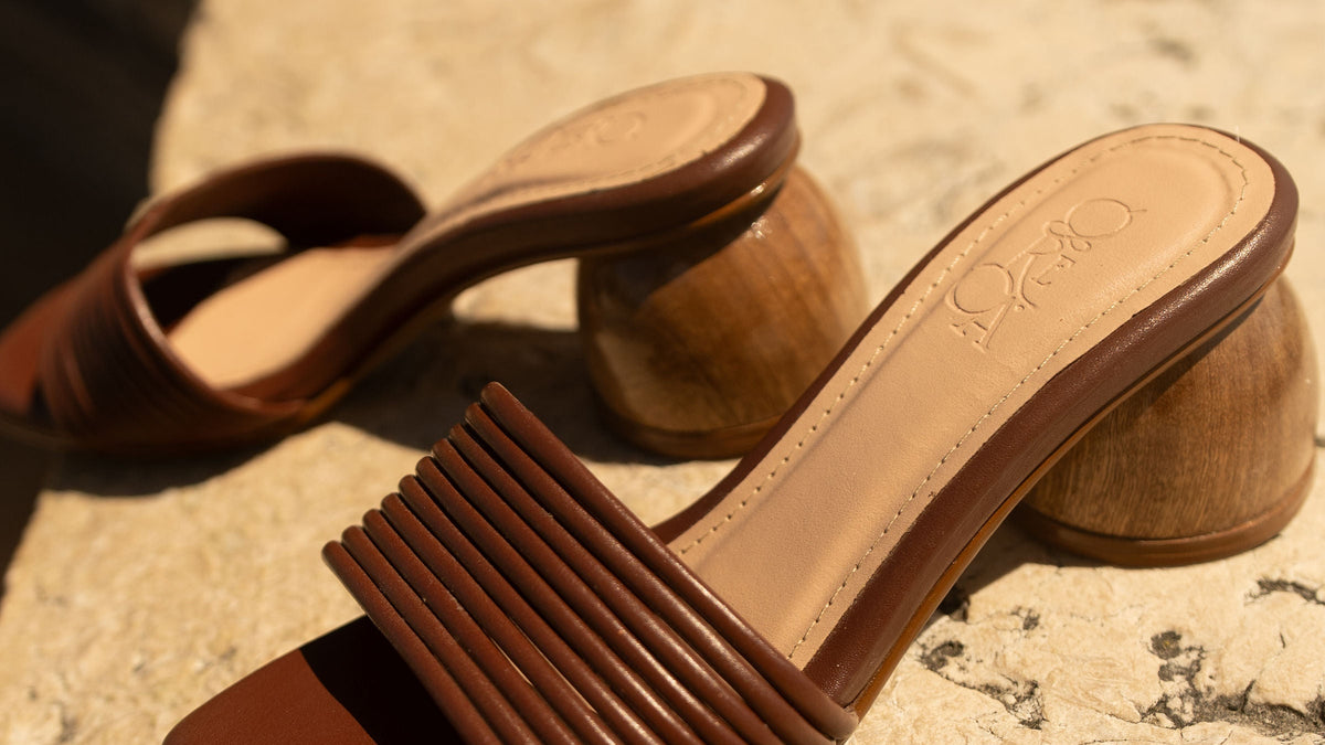 BIANCA CHOCOLATE HEELS