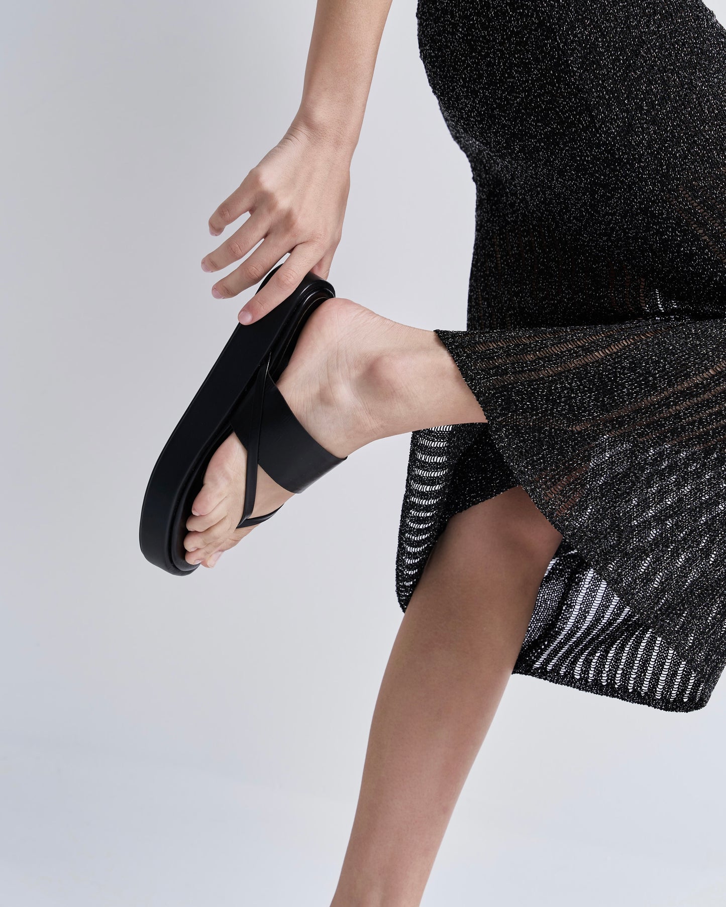 SAVANNAH NOIR CHUNKY SANDALS