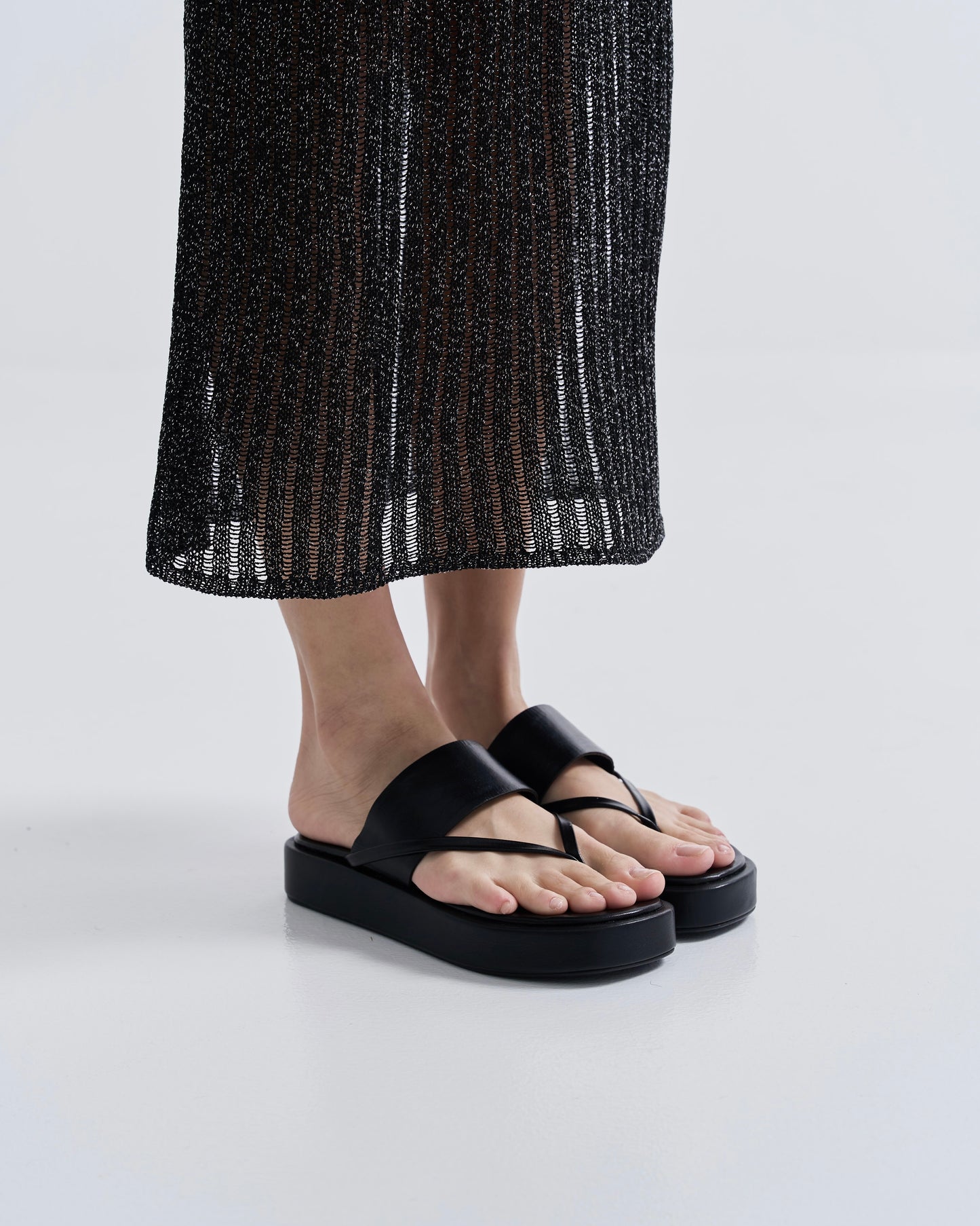 SAVANNAH NOIR CHUNKY SANDALS