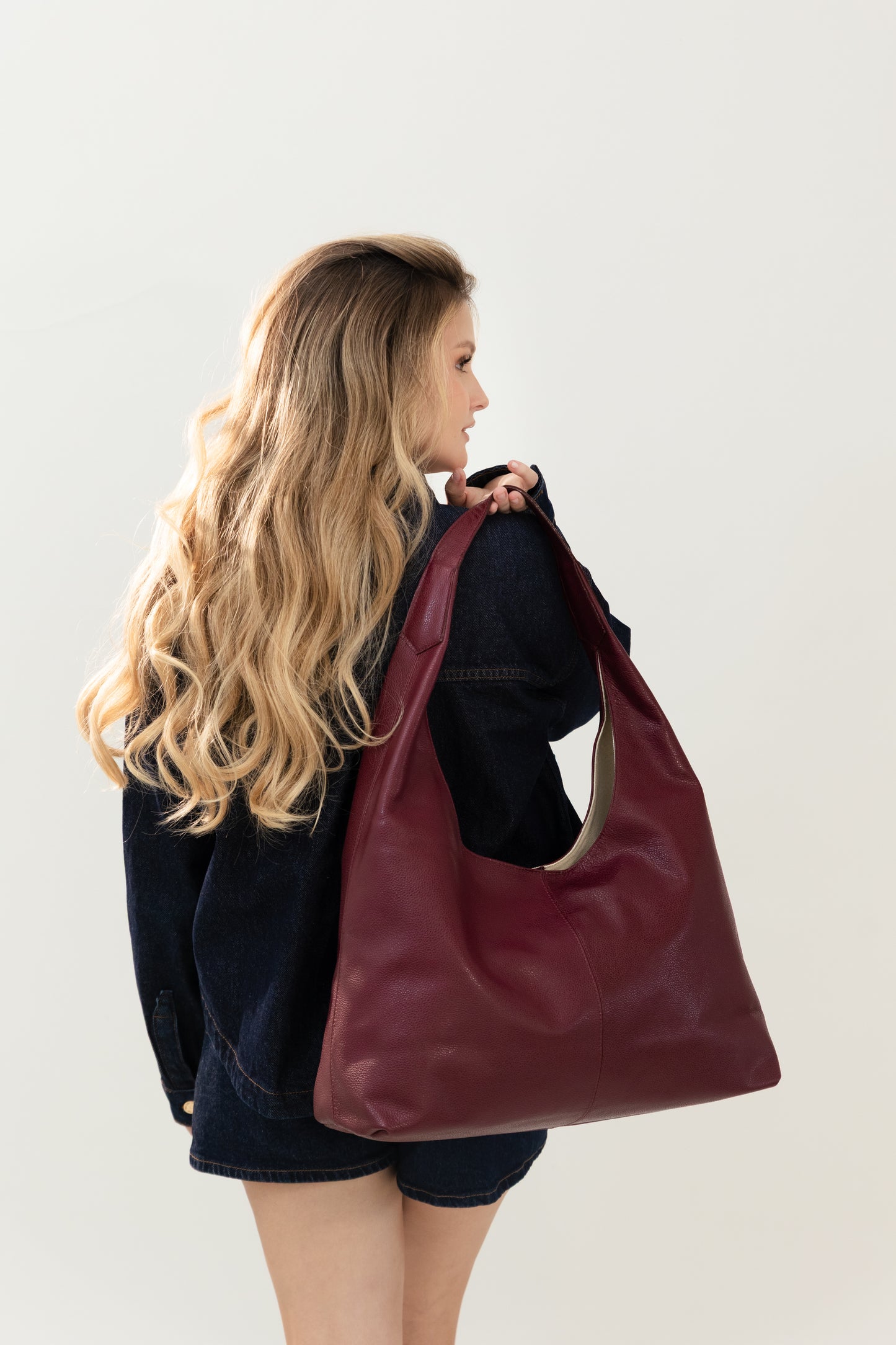 MAGNA BAG BURGUNDY